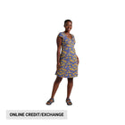 Toad & Co Women's Rosemarie Dress - Blue Shadow Daisy - Lenny's Shoe & Apparel