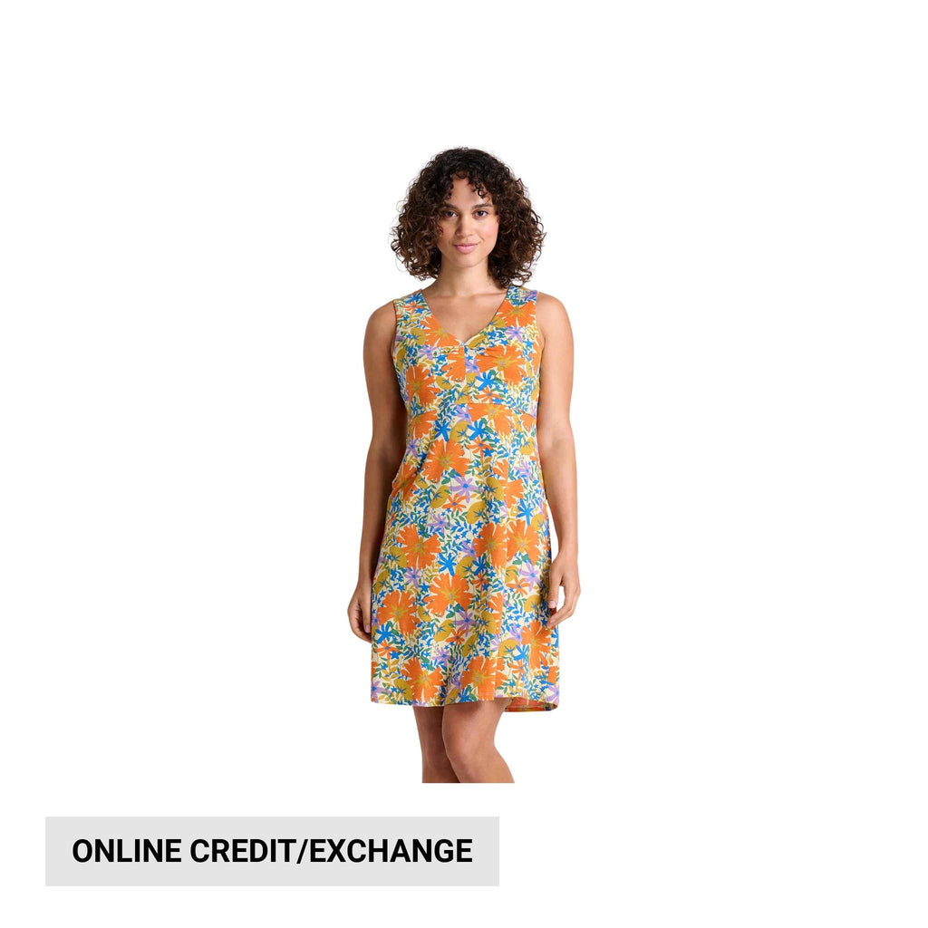 Toad & Co Women's Rosemarie Sleeveless Dress - Barley Daisy - Lenny's Shoe & Apparel