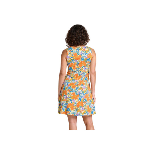 Toad & Co Women's Rosemarie Sleeveless Dress - Barley Daisy - Lenny's Shoe & Apparel