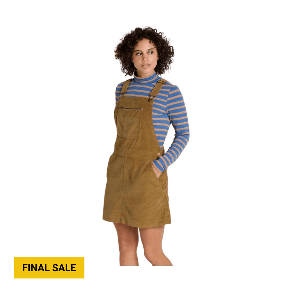 Toad & Co Women's Scouter Cord Jumper - Honey Brown - Lenny's Shoe & Apparel