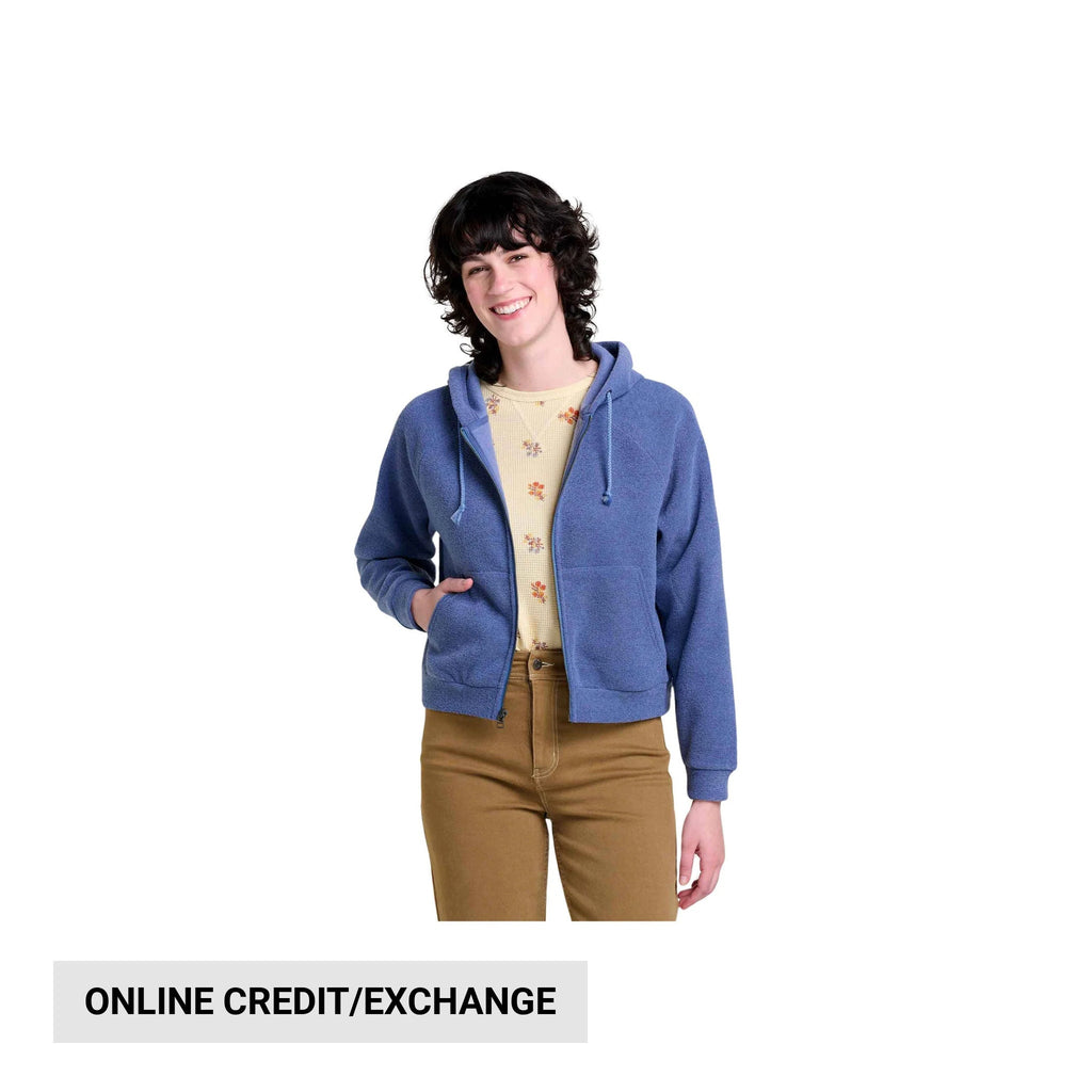 Toad & Co Women's Whitney Terry Zip Hoodie - Kyanite - Lenny's Shoe & Apparel