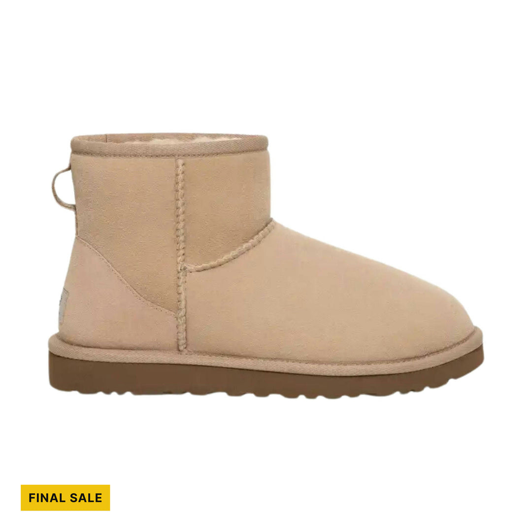 UGG Women's Classic Mini II Boot - Sand - FINAL SALE - Lenny's Shoe & Apparel