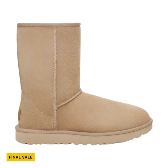 UGG Women's Classic Short - Sand - FINAL SALE - Lenny's Shoe & Apparel
