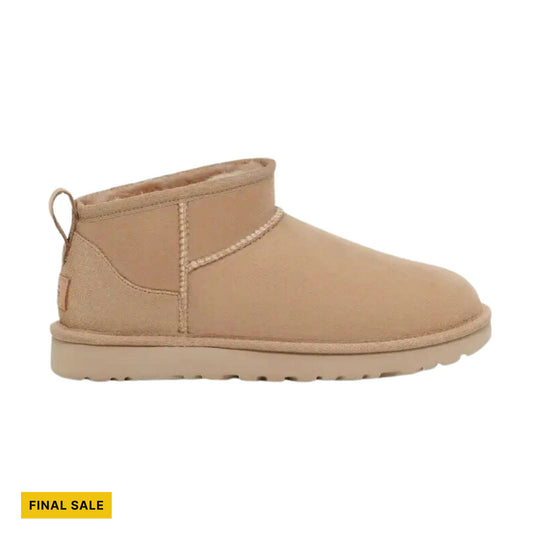 UGG Women's Classic Ultra Mini - Sand - FINAL SALE - Lenny's Shoe & Apparel