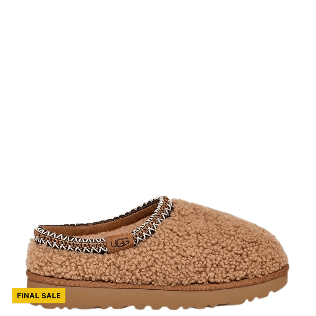 UGG Women's Tasman Maxi Curly Slippers - Chestnut - FINAL SALE - Lenny's Shoe & Apparel