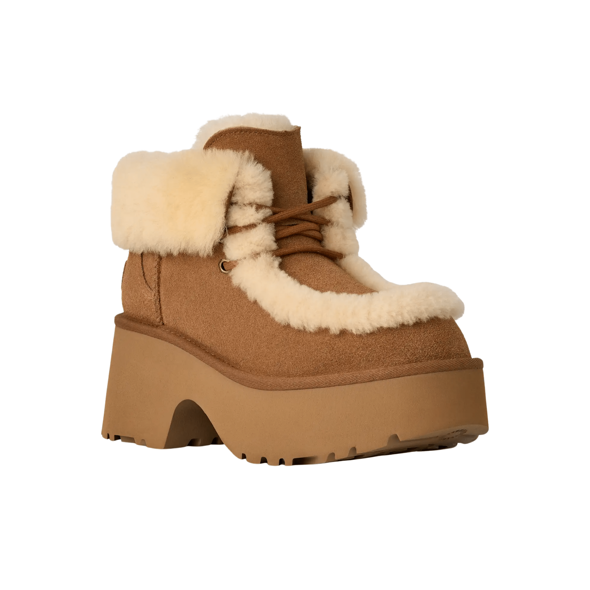 UGG Women's Esmee Lace Up Boots - Chestnut – Lenny's Shoe & Apparel
