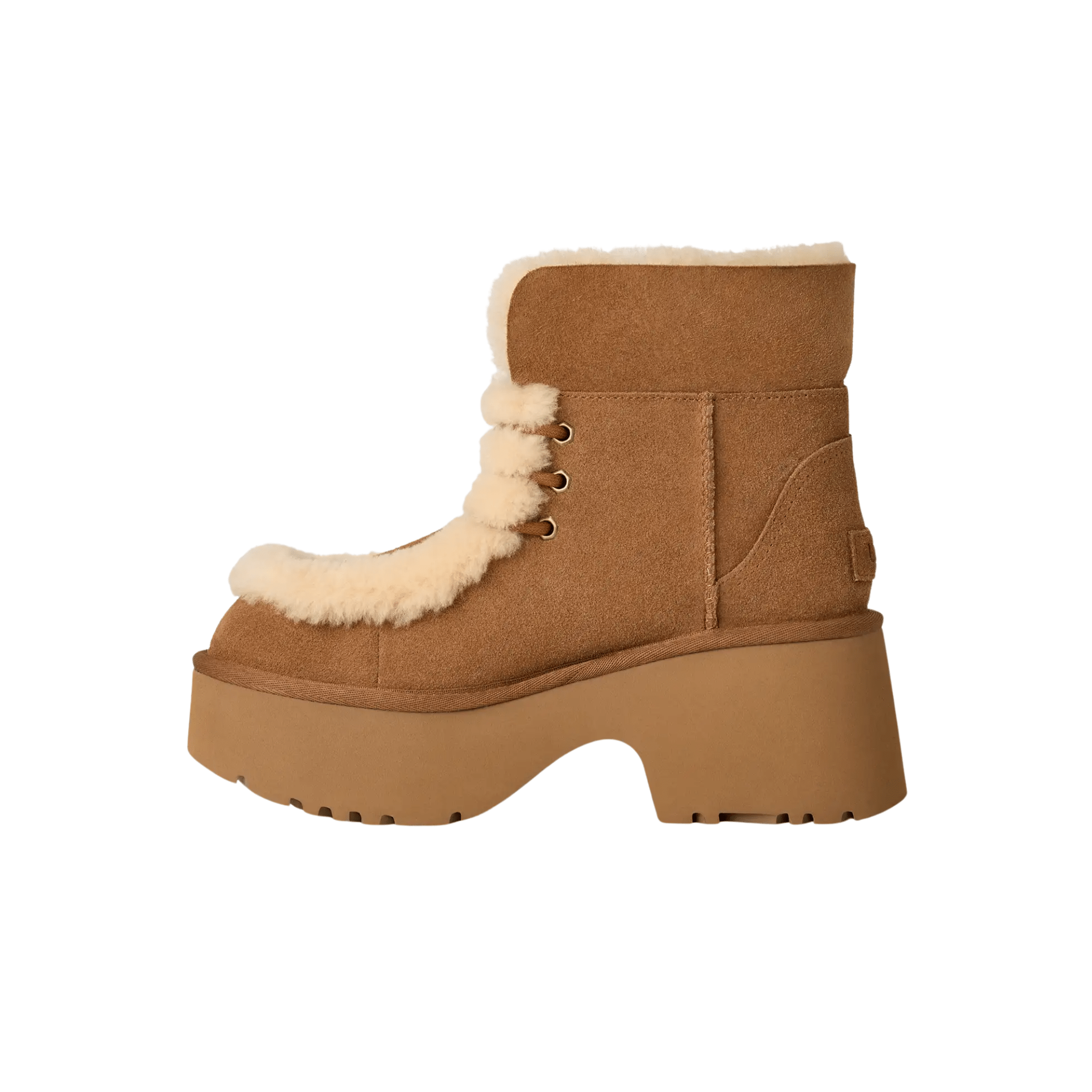 UGG Women's Esmee Lace Up Boots - Chestnut – Lenny's Shoe & Apparel