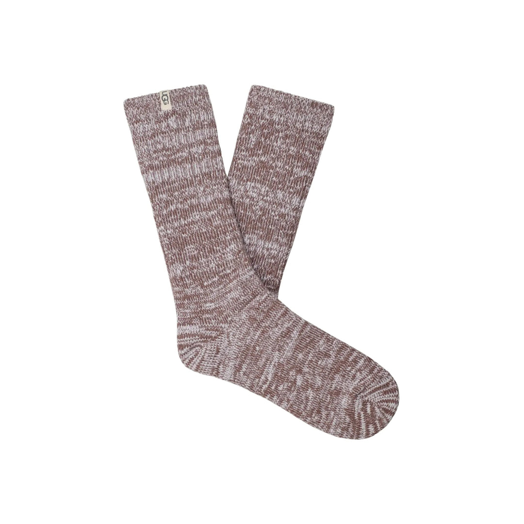 UGG Women's Rib Knit Slouchy Crew Socks - All Spice - Lenny's Shoe & Apparel
