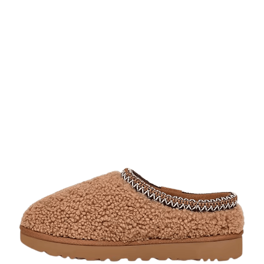 UGG Women's Tasman Maxi Curly Slippers - Chestnut - Lenny's Shoe & Apparel