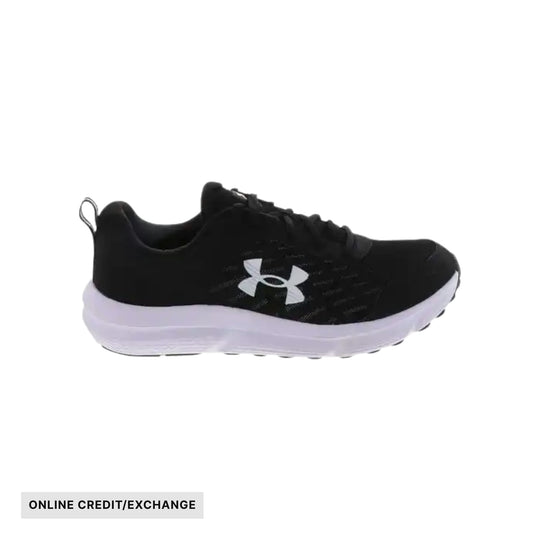 Under Armour Men's Charged Assert 10 Shoes - Black/White - ONLINE CREDIT/EXCHANGE - Lenny's Shoe & Apparel
