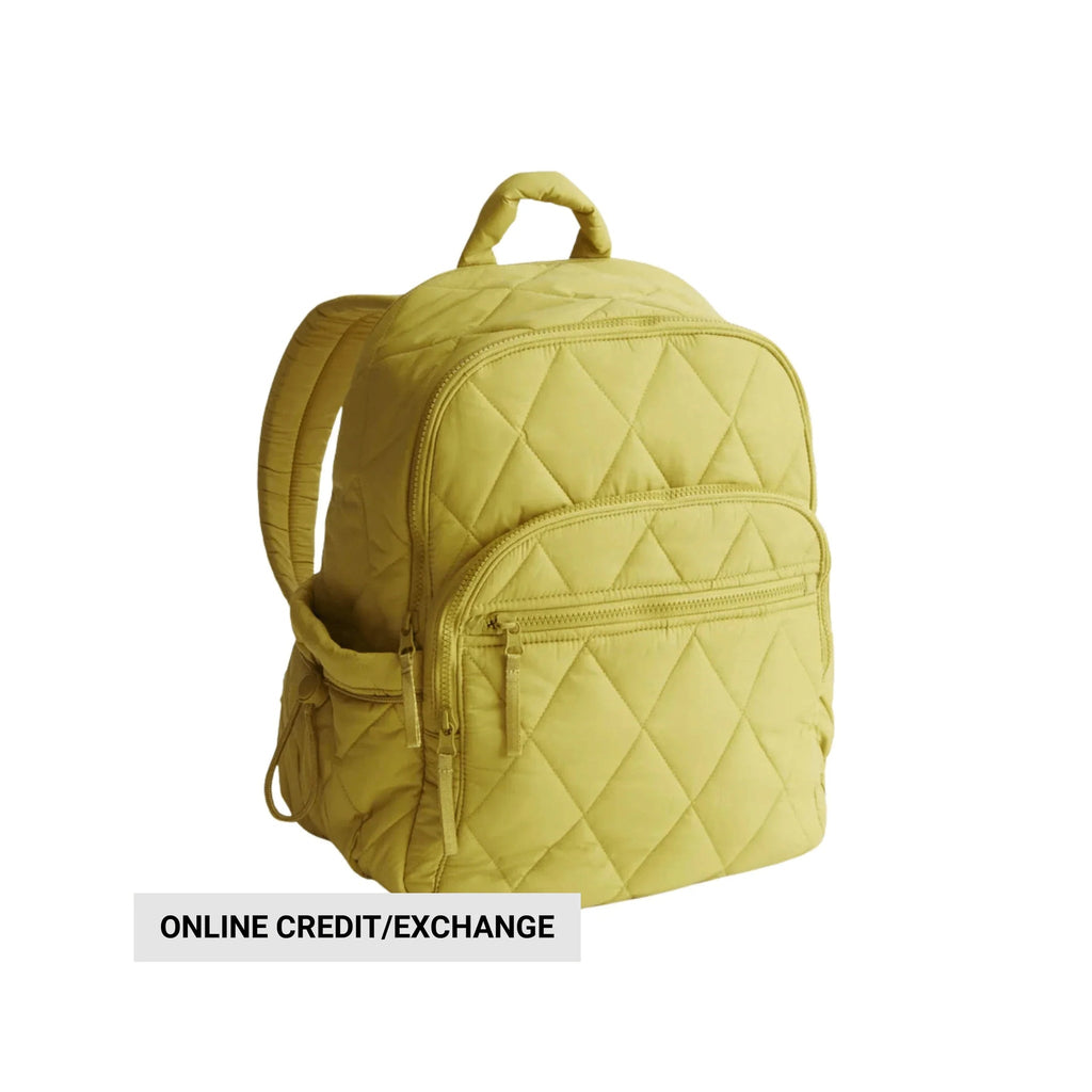 Vera Bradley Bancroft Backpack Featherweight - Golden Olive - Lenny's Shoe & Apparel