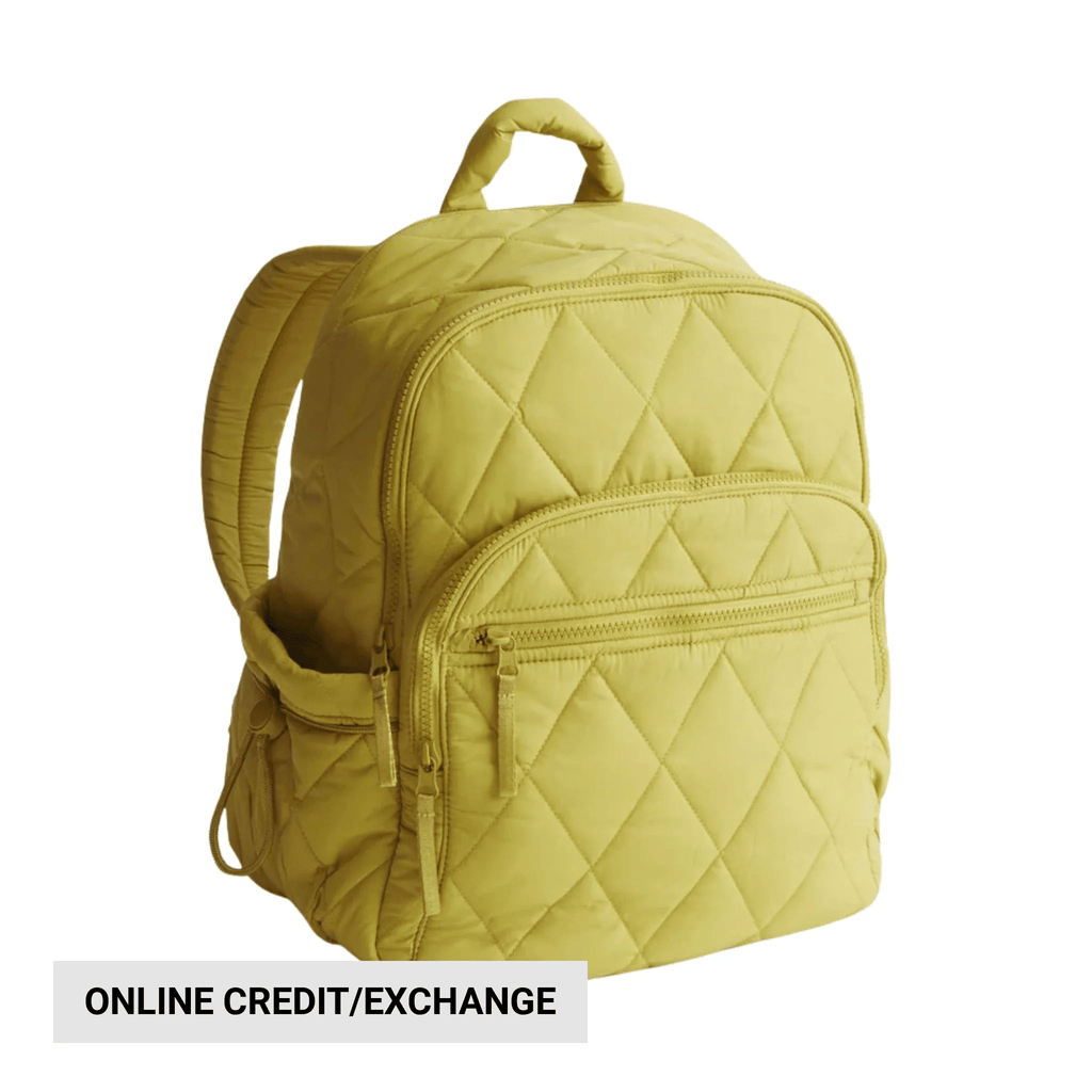 Vera Bradley Bancroft Backpack Featherweight - Golden Olive - Lenny's Shoe & Apparel
