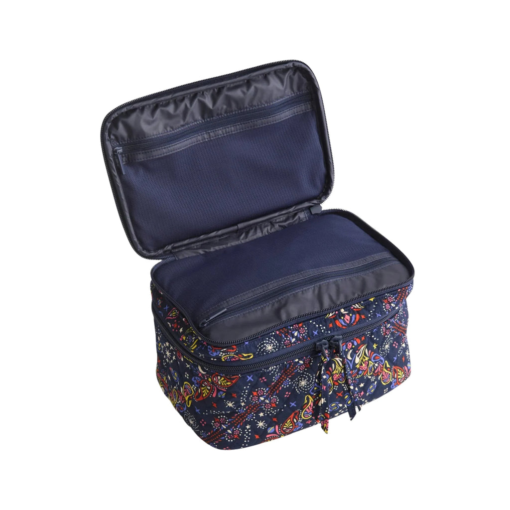 Vera Bradley Brush Up Cosmetic Case - Starry paisley in Premium cotton - Lenny's Shoe & Apparel