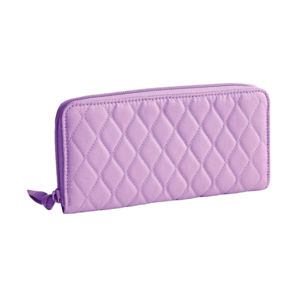 Vera Bradley Continental Wallet - Purple Rhapsody In Premium Cotton - Lenny's Shoe & Apparel