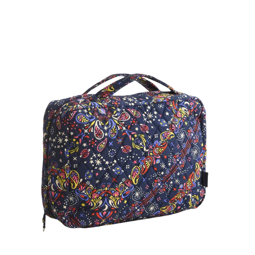 Vera Bradley Hanging Travel Organizer - Starry Paisley In Premium Cotton - Lenny's Shoe & Apparel