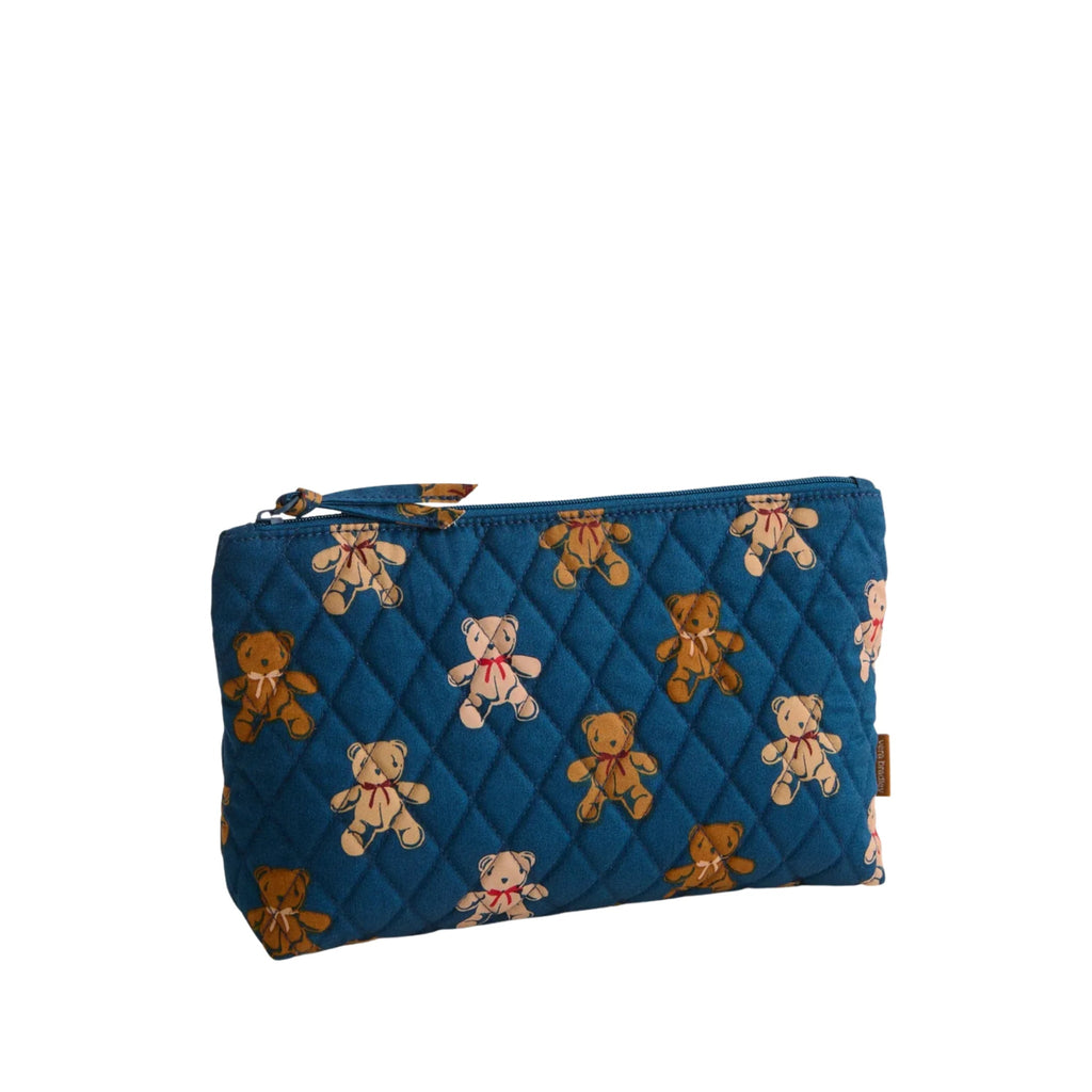 Vera Bradley Medium Pouch - Bunch Of Bears In Premium Cotton - Lenny's Shoe & Apparel