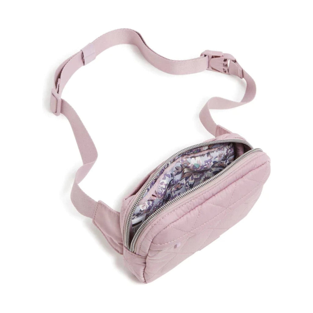 Vera Bradley Mini Belt Bag In Performance Twill - Hydrangea Pink - Lenny's Shoe & Apparel
