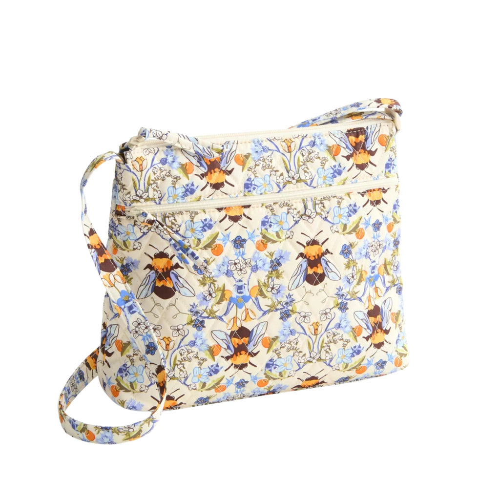 Vera Bradley Original Zip Hipster - Bee Garden In Premium Cotton - Lenny's Shoe & Apparel