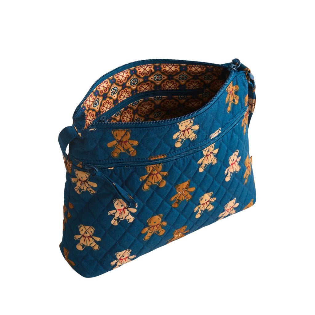 Vera Bradley Original Zip Hipster - Bunch Of Bears In Premium Cotton - Lenny's Shoe & Apparel