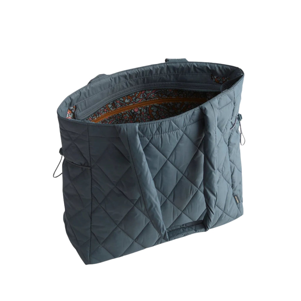 Vera Bradley Original Zip Tote - Dark Slate In Featherweight - Lenny's Shoe & Apparel