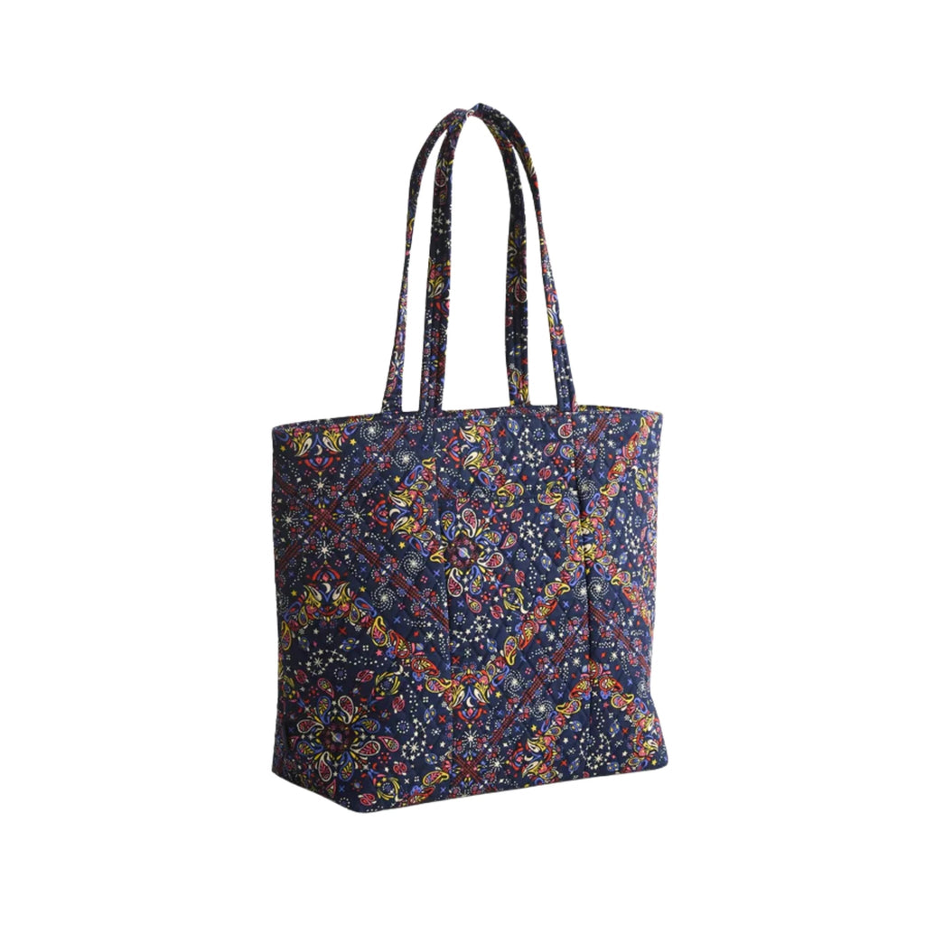 Vera Bradley Original Zip Tote - Starry Paisley In Premium Cotton - Lenny's Shoe & Apparel