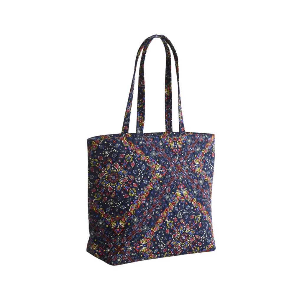 Vera Bradley Original Zip Tote - Starry Paisley In Premium Cotton - Lenny's Shoe & Apparel