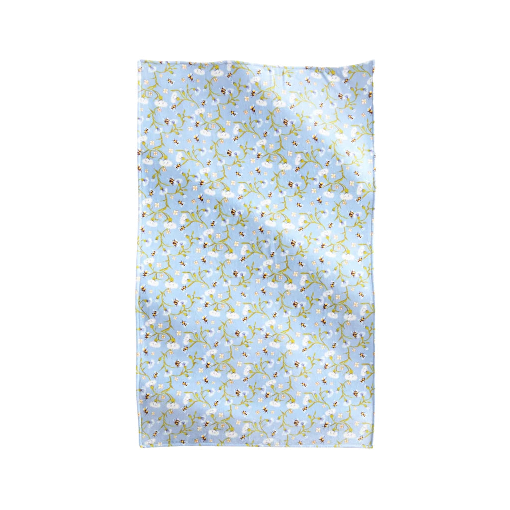 Vera Bradley Plush Throw Blanket - Bee Garden Blue - Lenny's Shoe & Apparel