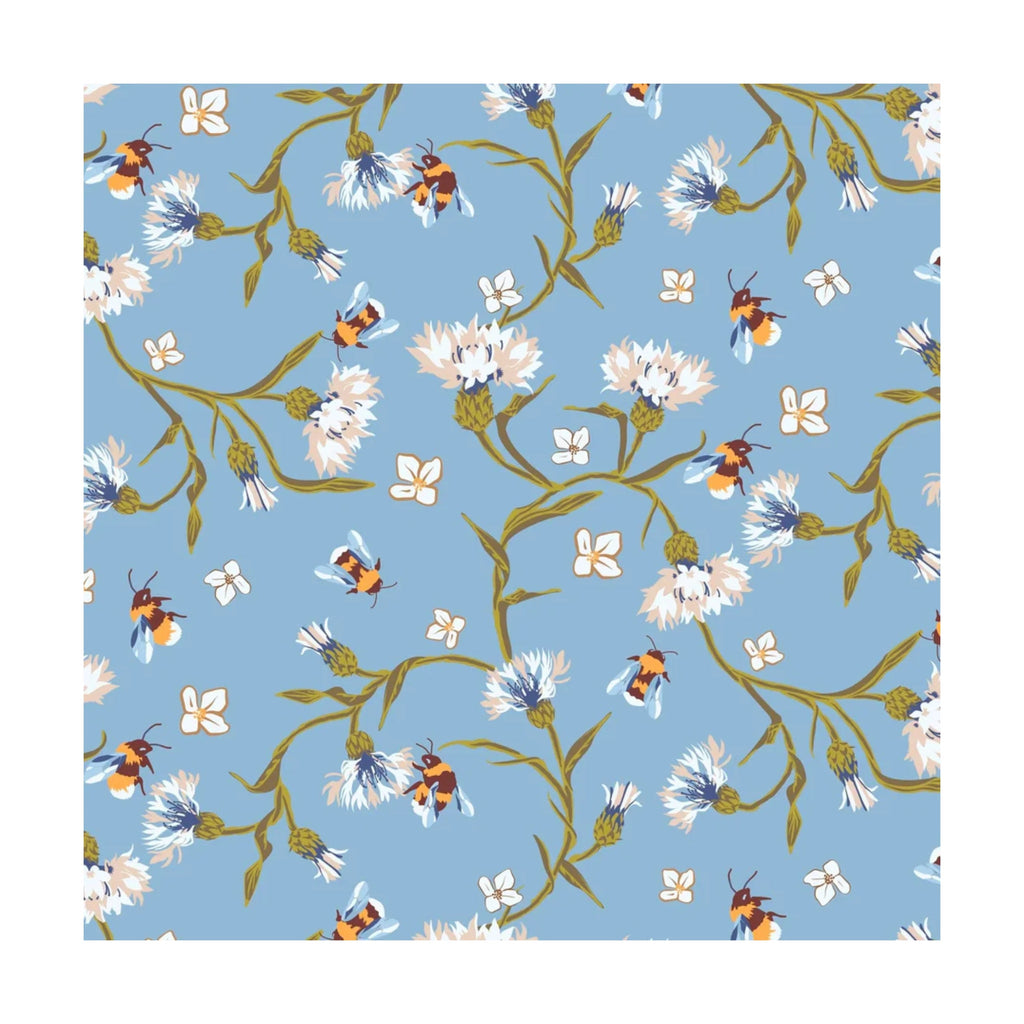 Vera Bradley Plush Throw Blanket - Bee Garden Blue - Lenny's Shoe & Apparel