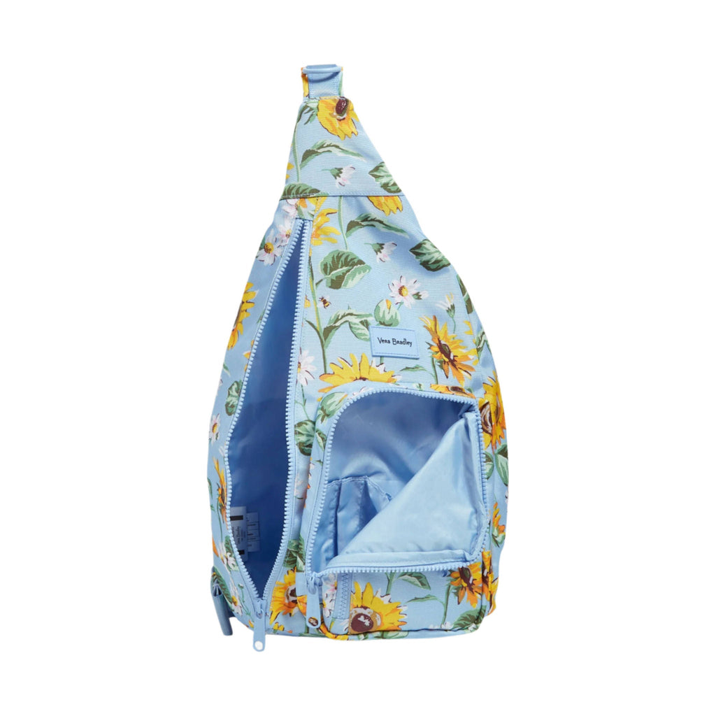 Vera Bradley ReActive Sling Backpack - Sunflower Sky - Lenny's Shoe & Apparel