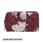 Vera Bradley RFID Turnlock Wallet - Blooms and Branches - Lenny's Shoe & Apparel