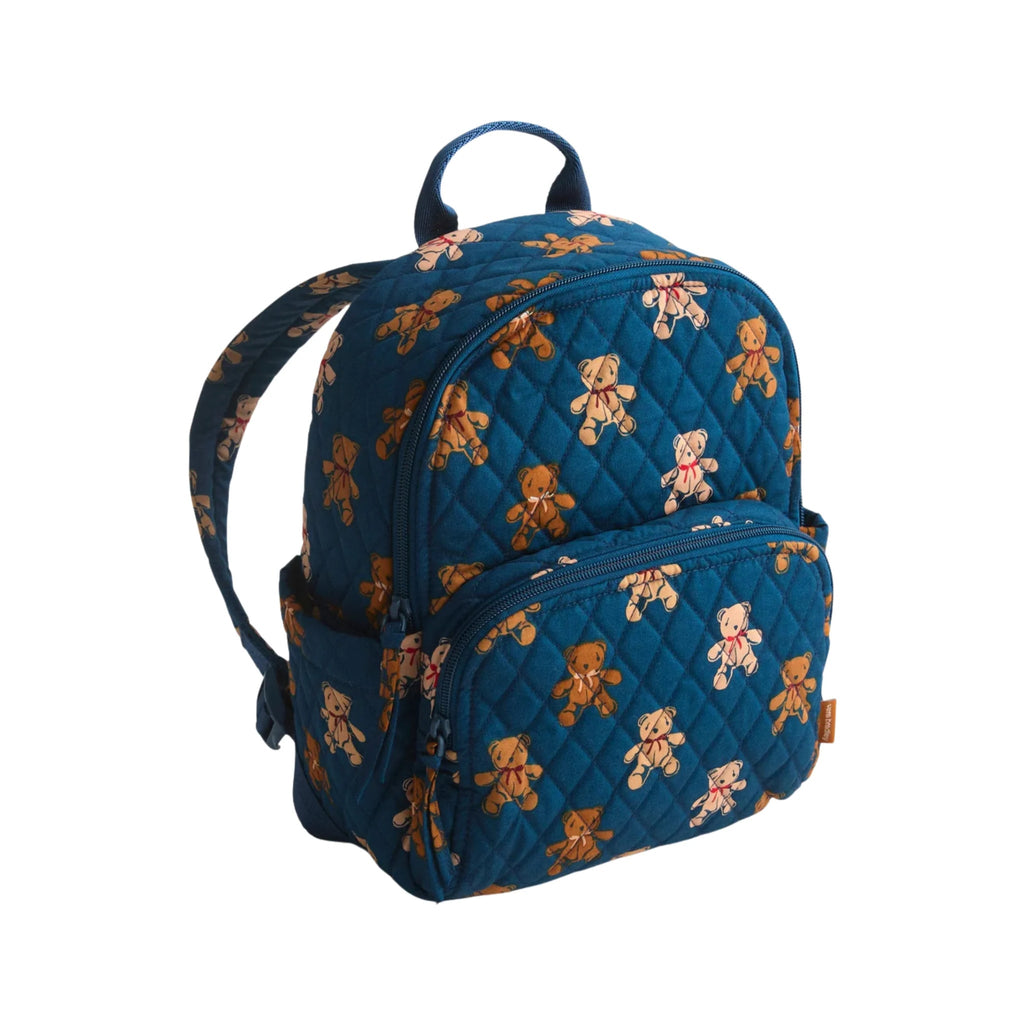 Vera Bradley Small Banbury Backpack - Bunch Of Bears In Premium Cotton - Lenny's Shoe & Apparel