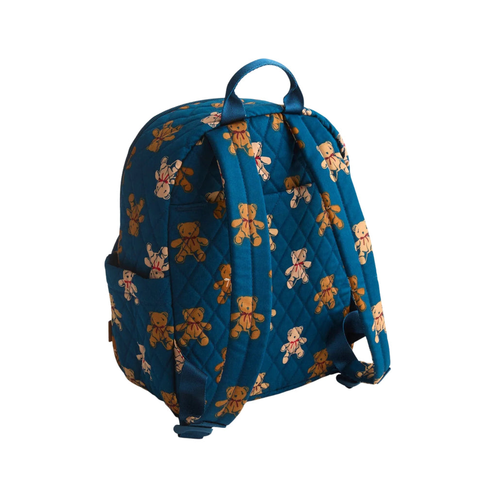 Vera Bradley Small Banbury Backpack - Bunch Of Bears In Premium Cotton - Lenny's Shoe & Apparel