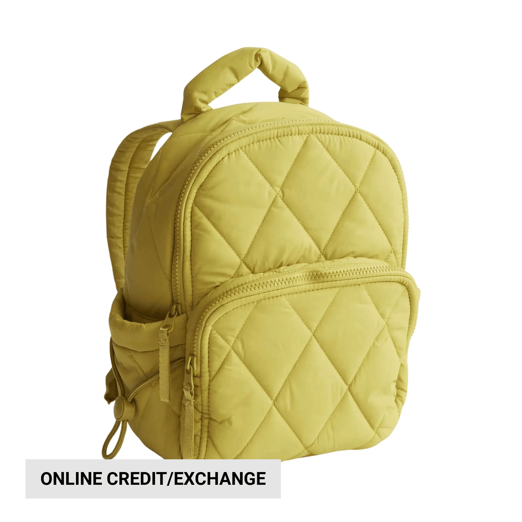 Vera Bradley Small Banbury Backpack - Golden Olive In Featherweight - Lenny's Shoe & Apparel