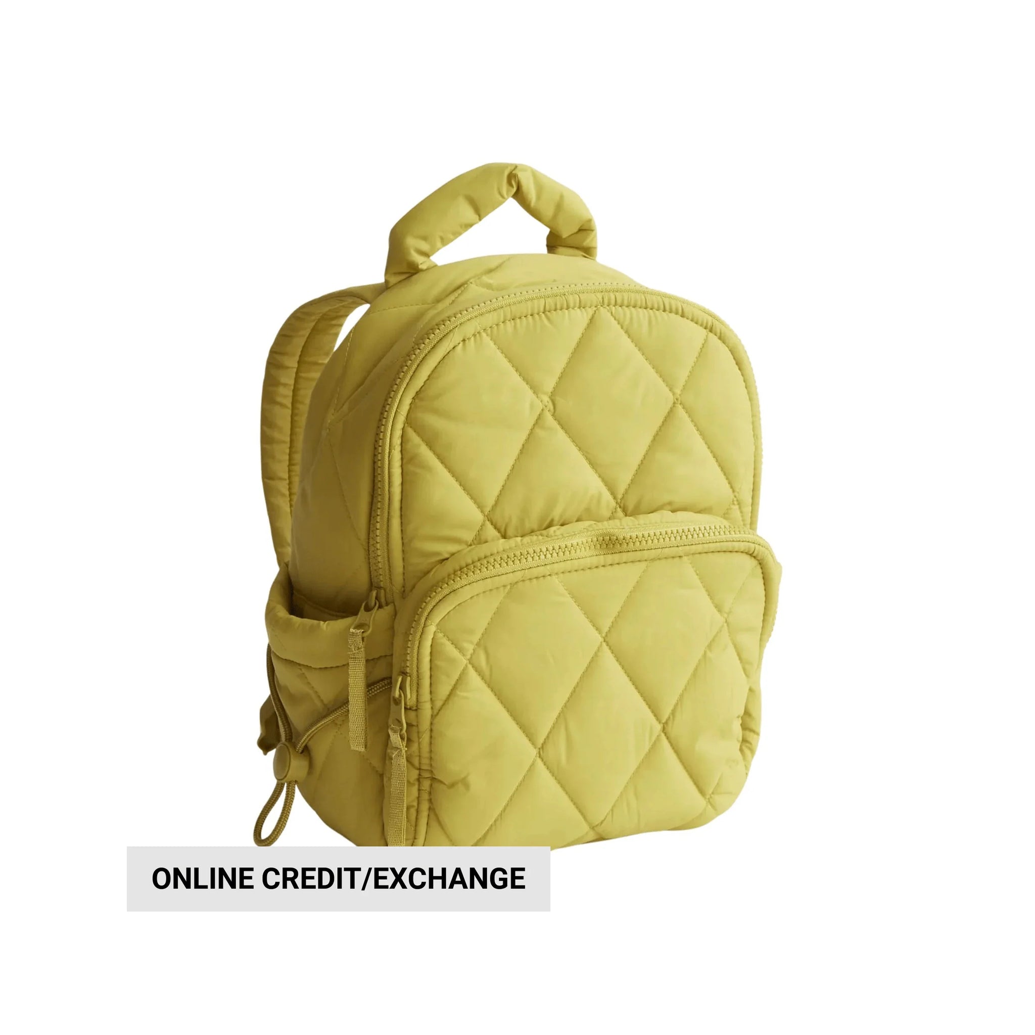 Vera Bradley Small Banbury Backpack Golden Olive In