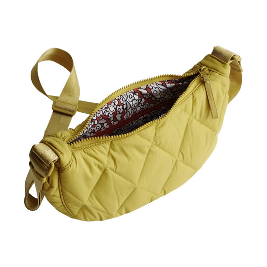 Vera Bradley Springbrook Sling Crossbody - Golden Olive In Featherweight - ONLINE STORE CREDIT/EXCHANGE ONLY - Lenny's Shoe & Apparel