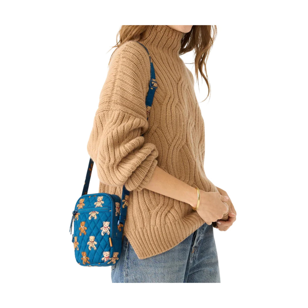 Vera Bradley Sullivan Crossbody - Bunch Of Bears In Premium Cotton - Lenny's Shoe & Apparel
