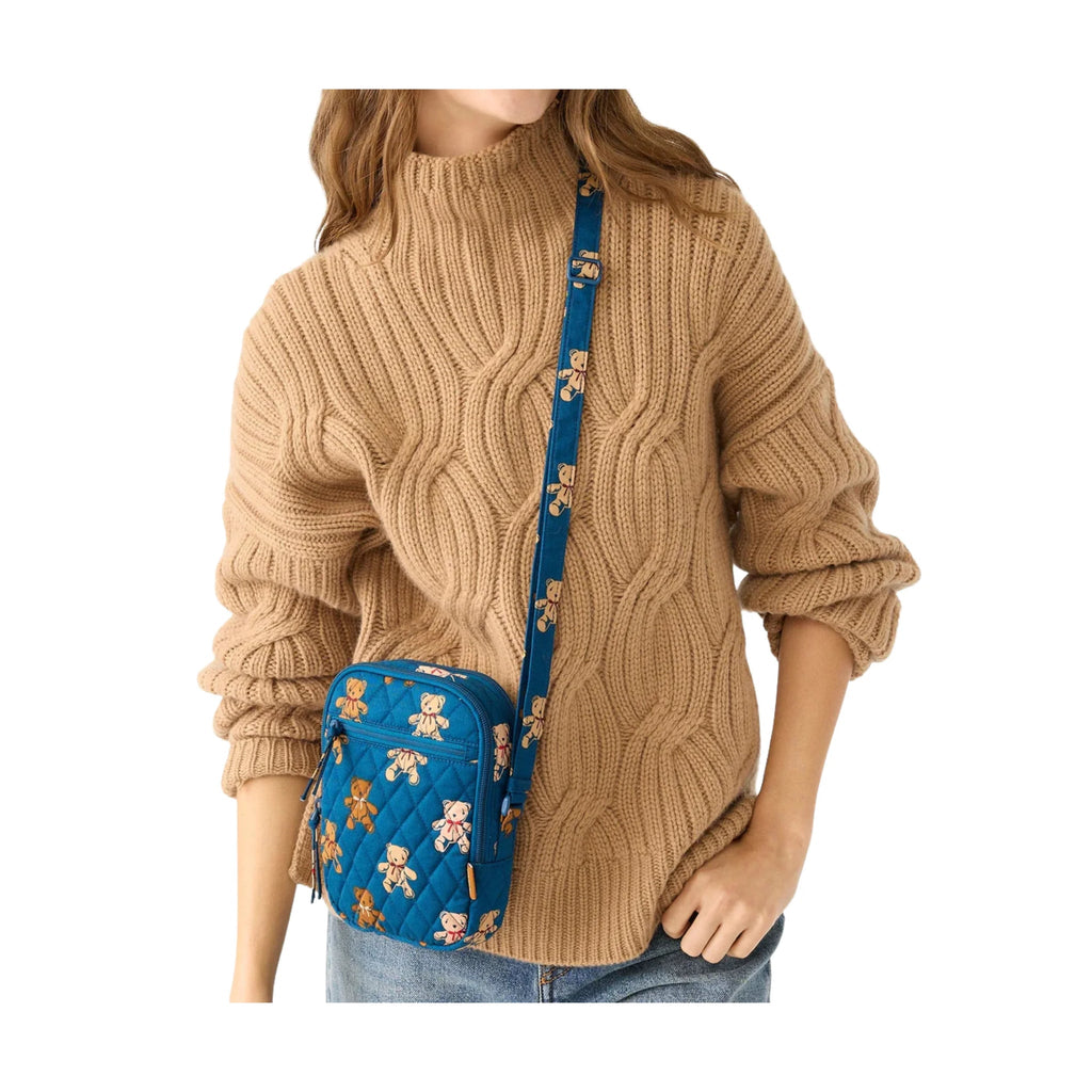 Vera Bradley Sullivan Crossbody - Bunch Of Bears In Premium Cotton - Lenny's Shoe & Apparel