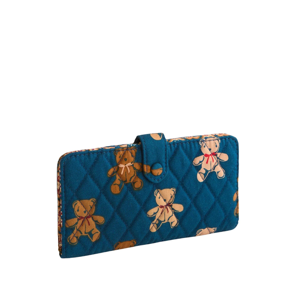 Vera Bradley Tab Wallet - Bunch Of Bears In Premium Cotton - Lenny's Shoe & Apparel