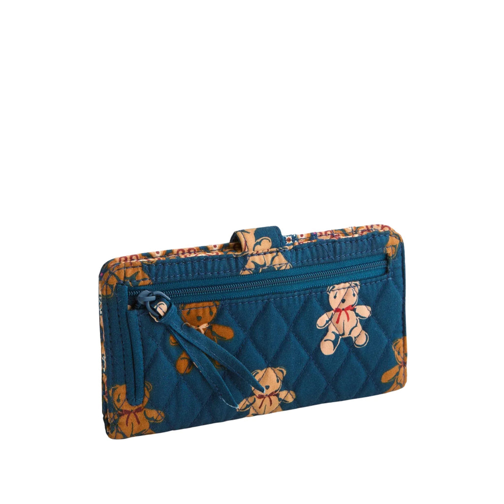 Vera Bradley Tab Wallet - Bunch Of Bears In Premium Cotton - Lenny's Shoe & Apparel