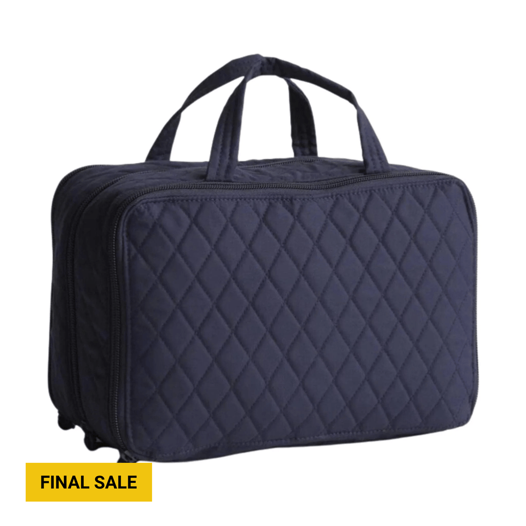 Vera Bradley Ultimate Travel Case In Cotton - Peacoat - Lenny's Shoe & Apparel