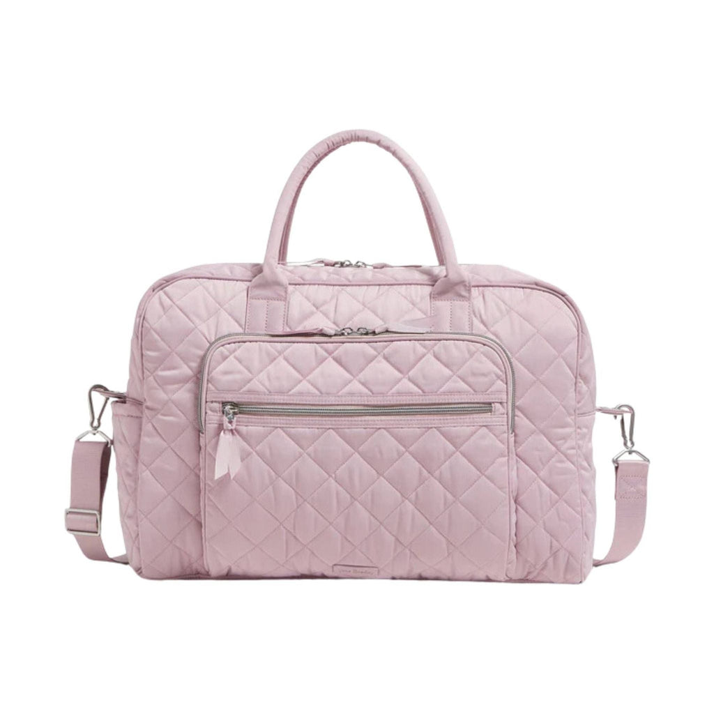 Vera Bradley Weekender Travel Bag In Performance Twill - Hydrangea Pink - Lenny's Shoe & Apparel