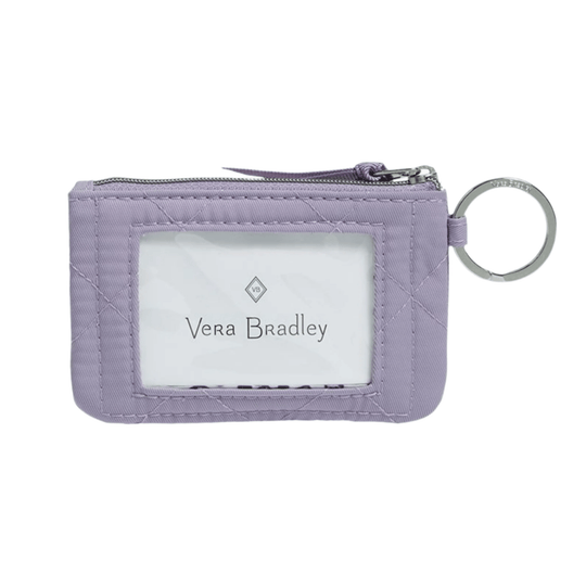 Vera Bradley Zip ID Case - Lavender Sky – Lenny's Shoe & Apparel