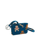 Vera Bradley Zip ID Pouch With Breakaway Lanyard - Bunch Of Bears In Premium Cotton - Lenny's Shoe & Apparel