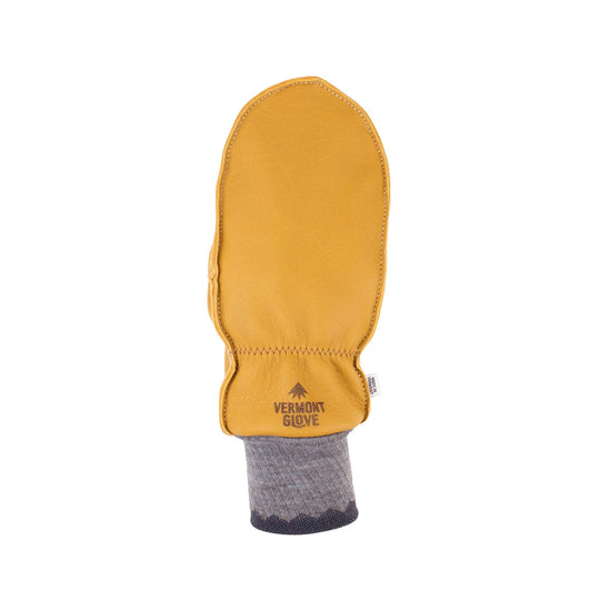 Vermont Glove Jeezum Mitten - Charcoal/Tan - Lenny's Shoe & Apparel