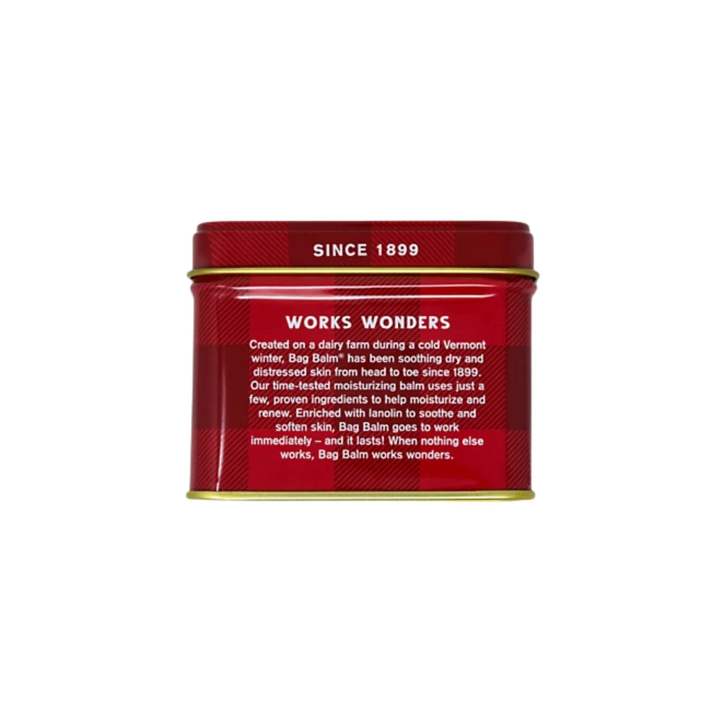 Vermont's Original Bag Balm Limited Edition 8oz Tin - Red Plaid - Lenny's Shoe & Apparel