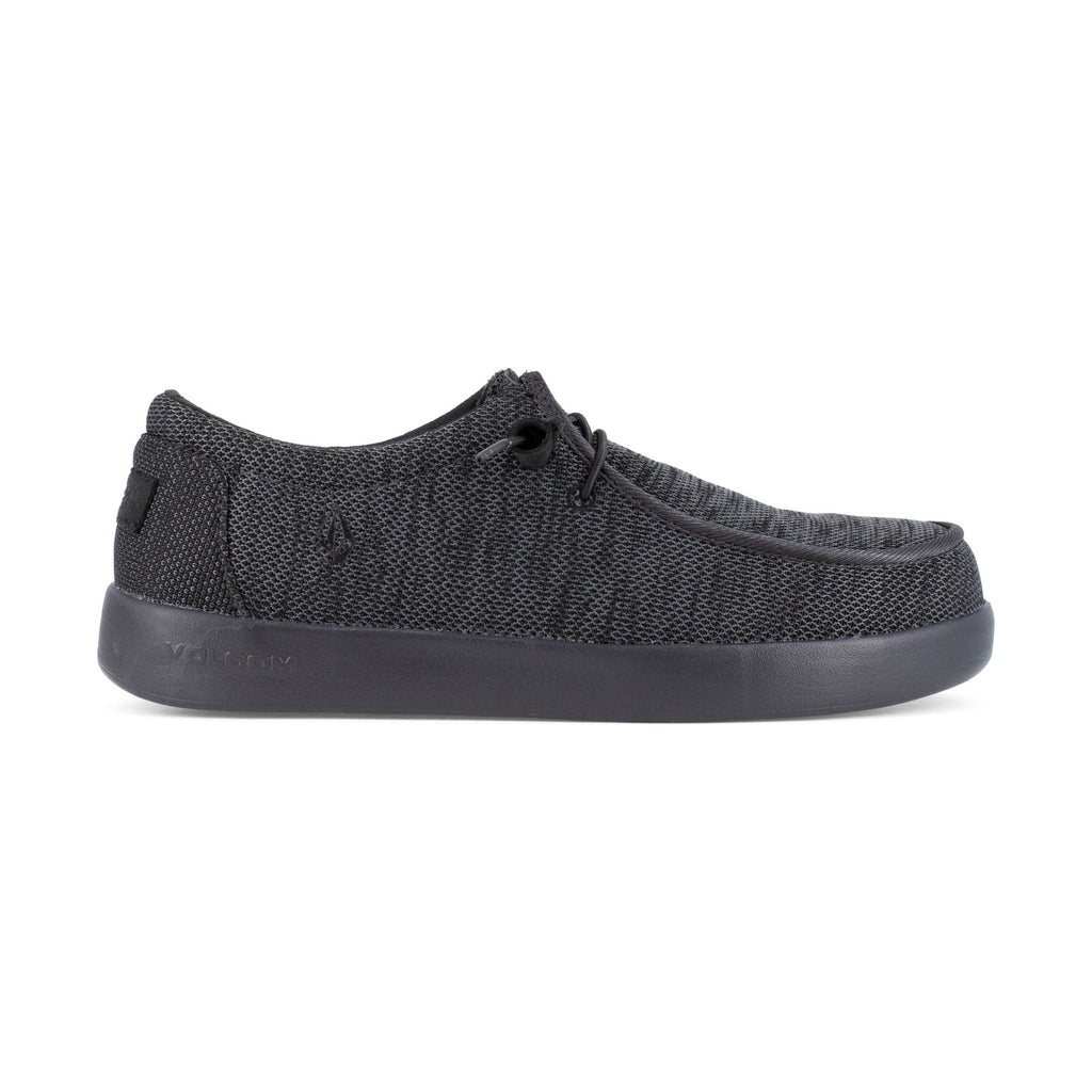 Volcom Men's Chill Casual Slip On Composite Toe Wide Work Shoes - Black - Lenny's Shoe & Apparel