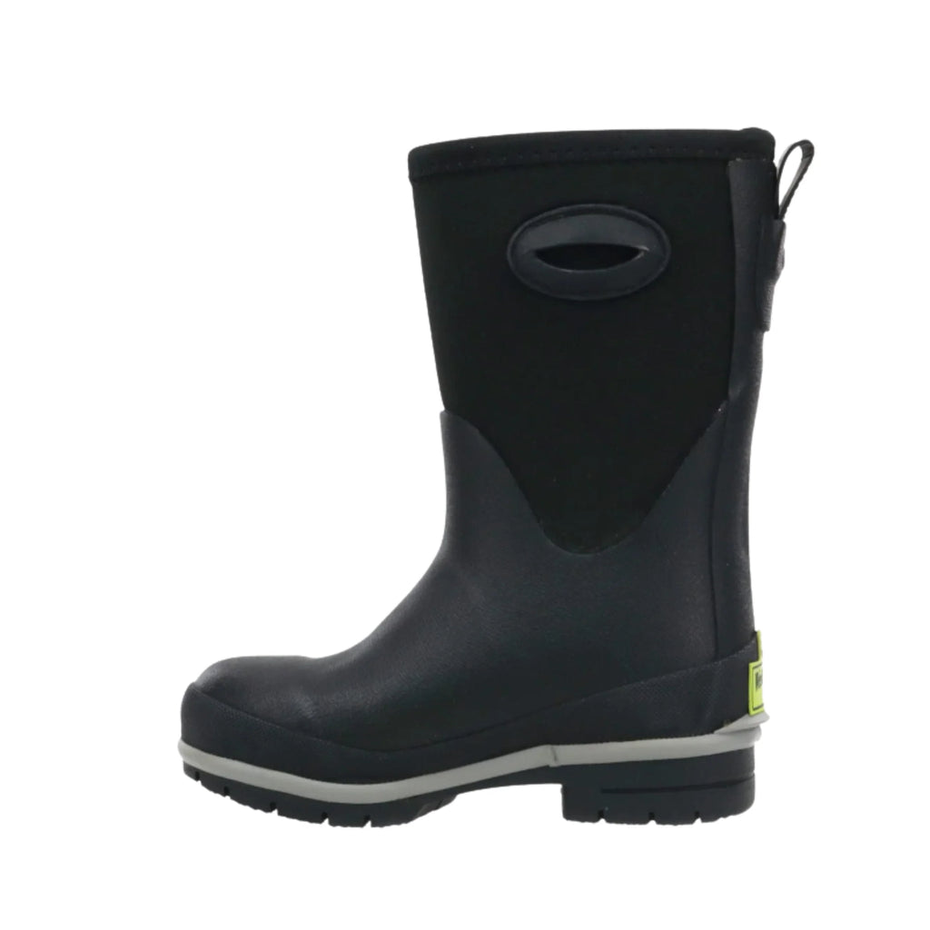 Western Chief Kids' Lined Neoprene Cold Weather Boots - Black - Lenny's Shoe & Apparel