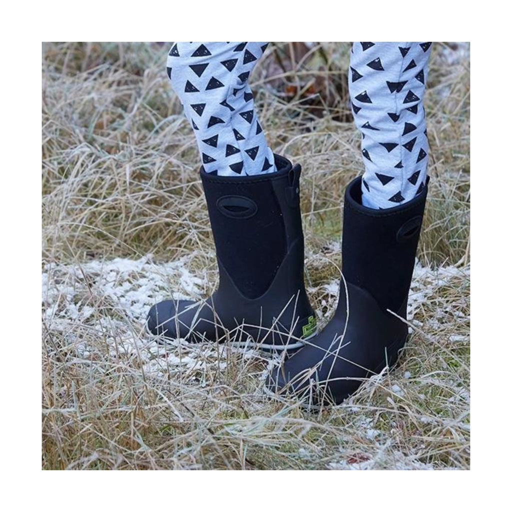 Western Chief Kids' Lined Neoprene Cold Weather Boots - Black - Lenny's Shoe & Apparel