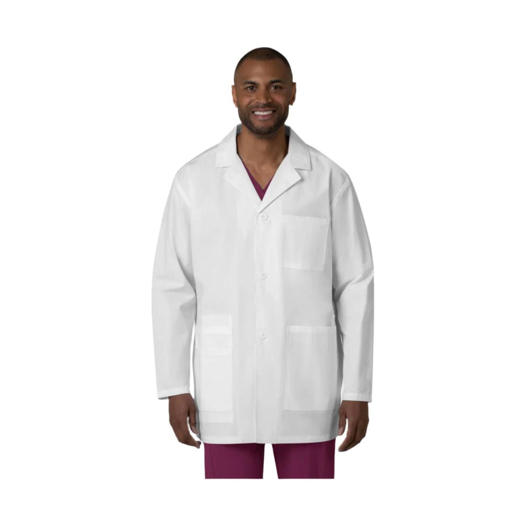 Wink Iconic Lab Scrub Coat - White - Lenny's Shoe & Apparel