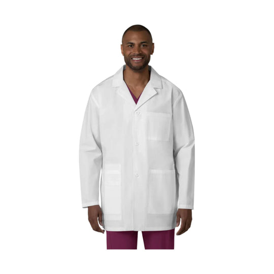 Wink Iconic Lab Scrub Coat - White - Lenny's Shoe & Apparel